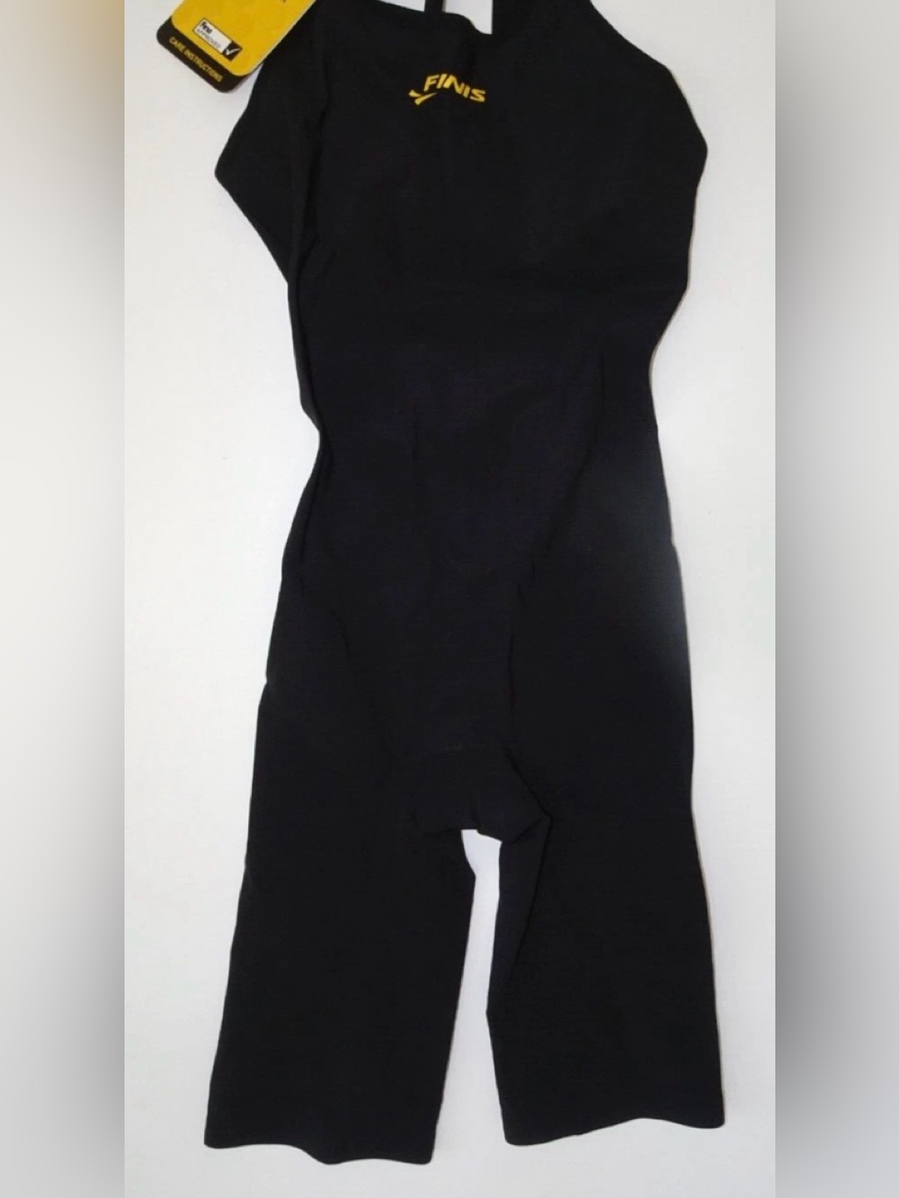 FINIS Fuse Open Back Technical Racing Swim Suit Black 20